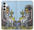 S3067 Carte de tarot Reine des Coupes Etui Coque Housse pour Samsung Galaxy S24 Plus