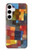 S3341 Paul Klee Raumarchitekturen Etui Coque Housse pour Samsung Galaxy S24 Plus