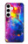 S3371 Ciel de nébuleuse Etui Coque Housse pour Samsung Galaxy S24 Plus