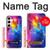 S3371 Ciel de nébuleuse Etui Coque Housse pour Samsung Galaxy S24 Plus