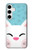 S3542 Chat mignon Dessin animé Etui Coque Housse pour Samsung Galaxy S24 Plus