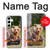 S3558 Famille d'ours Etui Coque Housse pour Samsung Galaxy S24 Plus