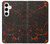 S3696 Magma de lave Etui Coque Housse pour Samsung Galaxy S24 Plus