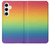 S3698 Drapeau de fierté LGBT Etui Coque Housse pour Samsung Galaxy S24 Plus
