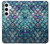 S3809 Écaille de poisson sirène Etui Coque Housse pour Samsung Galaxy S24 Plus