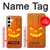 S3828 Citrouille d'Halloween Etui Coque Housse pour Samsung Galaxy S24 Plus