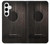 S3834 Guitare noire Old Woods Etui Coque Housse pour Samsung Galaxy S24 Plus