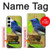 S3839 Oiseau bleu du bonheur Oiseau bleu Etui Coque Housse pour Samsung Galaxy S24 Plus