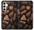 S3840 Amateurs de chocolat au lait au chocolat noir Etui Coque Housse pour Samsung Galaxy S24 Plus
