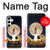 S3859 Bitcoin à la Lune Etui Coque Housse pour Samsung Galaxy S24 Plus