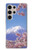 S1060 Mont Fuji Sakura fleur de cerisier Etui Coque Housse pour Samsung Galaxy S24 Ultra
