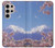 S1060 Mont Fuji Sakura fleur de cerisier Etui Coque Housse pour Samsung Galaxy S24 Ultra