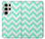 S1723 Monnaie Chevron Zigzag Etui Coque Housse pour Samsung Galaxy S24 Ultra