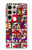 S1923 Hanafuda japonaise Carte de fleur Etui Coque Housse pour Samsung Galaxy S24 Ultra