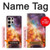 S1963 Nébuleuse Arc en ciel espace Etui Coque Housse pour Samsung Galaxy S24 Ultra