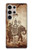 S2102 Art de la peinture thaïlandaise Bouddha sur Elephant Etui Coque Housse pour Samsung Galaxy S24 Ultra