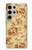 S2180 Motif Fleur Floral Millésime Etui Coque Housse pour Samsung Galaxy S24 Ultra