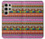 S2292 Motif tribal aztèque Etui Coque Housse pour Samsung Galaxy S24 Ultra