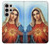S2420 La Vierge Marie Santa Maria Etui Coque Housse pour Samsung Galaxy S24 Ultra