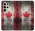 S2490 Canada Feuille d'érable Drapeau Texture Etui Coque Housse pour Samsung Galaxy S24 Ultra
