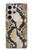 S2703 Serpent Texture Imprimé graphique Peau Etui Coque Housse pour Samsung Galaxy S24 Ultra