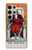 S2808 Carte Tarot L'Empereur Etui Coque Housse pour Samsung Galaxy S24 Ultra