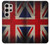 S2894 Drapeau britannique millésimé Etui Coque Housse pour Samsung Galaxy S24 Ultra