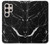 S2895 Noir Marbre imprimé graphique Etui Coque Housse pour Samsung Galaxy S24 Ultra