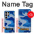 S2958 Armée Bleu Camo Camouflage Etui Coque Housse pour Samsung Galaxy S24 Ultra