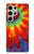 S2985 Coloré Tie Dye Texture Etui Coque Housse pour Samsung Galaxy S24 Ultra