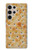 S2987 Crème Biscuits Cracker Etui Coque Housse pour Samsung Galaxy S24 Ultra