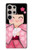 S3042 Japon fille Hina Sakura Kimono Poupée Etui Coque Housse pour Samsung Galaxy S24 Ultra