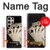 S3231 Cartes royales millésimé Flush droite Etui Coque Housse pour Samsung Galaxy S24 Ultra