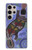 S3387 Platypus Art aborigène d'Australie Etui Coque Housse pour Samsung Galaxy S24 Ultra
