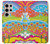 S3407 hippie Art Etui Coque Housse pour Samsung Galaxy S24 Ultra