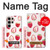 S3481 fraise Etui Coque Housse pour Samsung Galaxy S24 Ultra