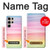 S3507 Coloré Arc-en-ciel pastel Etui Coque Housse pour Samsung Galaxy S24 Ultra