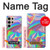 S3597 Holographiques photo imprimée Etui Coque Housse pour Samsung Galaxy S24 Ultra