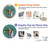 S3741 Carte de tarot l'ermite Etui Coque Housse pour Samsung Galaxy S24 Ultra