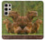 S3917 Cochon d'Inde géant de la famille Capybara Etui Coque Housse pour Samsung Galaxy S24 Ultra