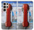 S3925 Collage Téléphone Public Vintage Etui Coque Housse pour Samsung Galaxy S24 Ultra