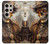 S3949 Crâne Steampunk Fumer Etui Coque Housse pour Samsung Galaxy S24 Ultra
