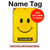 S1146 Sourire Soleil Jaune Etui Coque Housse pour iPad 10.2 (2021,2020,2019), iPad 9 8 7