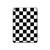 S1611 Échiquier Damier Noir Blanc Etui Coque Housse pour iPad 10.2 (2021,2020,2019), iPad 9 8 7