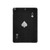 S3152 Noir Ace of Spade Etui Coque Housse pour iPad 10.2 (2021,2020,2019), iPad 9 8 7