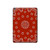 S3355 Motif Bandana Rouge Etui Coque Housse pour iPad 10.2 (2021,2020,2019), iPad 9 8 7