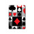 S3463 Costume Poker Carte Etui Coque Housse pour iPad 10.2 (2021,2020,2019), iPad 9 8 7