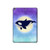 S3807 Killer Whale Orca Lune Pastel Fantaisie Etui Coque Housse pour iPad 10.2 (2021,2020,2019), iPad 9 8 7