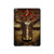 S3874 Symbole Ohm du visage de Bouddha Etui Coque Housse pour iPad 10.2 (2021,2020,2019), iPad 9 8 7
