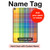 S3942 Tartan à carreaux arc-en-ciel LGBTQ Etui Coque Housse pour iPad 10.2 (2021,2020,2019), iPad 9 8 7